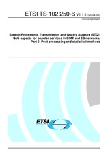Standard ETSI TS 102250-6-V1.1.1 11.5.2004 preview