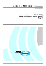 WITHDRAWN ETSI TS 102266-V7.1.0 23.1.2006 preview