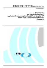 Standard ETSI TS 102268-V6.0.0 29.3.2007 preview