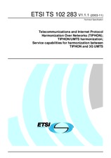 Standard ETSI TS 102283-V1.1.1 25.11.2003 preview