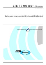 Preview ETSI TS 102366-V1.2.1 20.8.2008