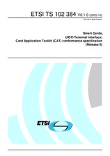 Standard ETSI TS 102384-V6.1.0 17.10.2005 preview