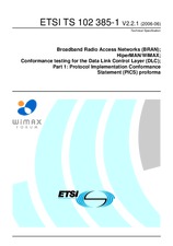 Preview ETSI TS 102385-1-V2.2.1 26.6.2006