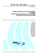Preview ETSI TS 102389-V1.1.1 28.1.2005