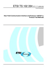 Preview ETSI TS 102394-V1.1.1 11.2.2005