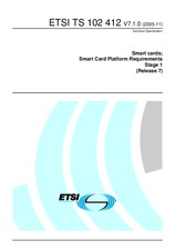 Preview ETSI TS 102412-V7.1.0 10.11.2005
