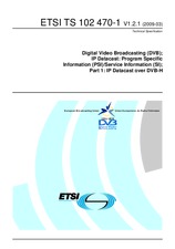 Preview ETSI TS 102470-1-V1.2.1 19.3.2009