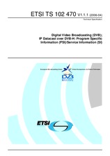 Preview ETSI TS 102470-V1.1.1 19.4.2006
