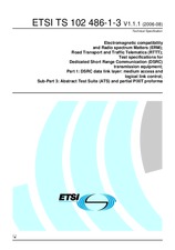 Preview ETSI TS 102486-1-3-V1.1.1 11.8.2006