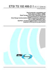 Preview ETSI TS 102486-2-1-V1.1.1 16.3.2006