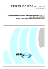 Preview ETSI TS 102527-3-V1.3.1 22.2.2011