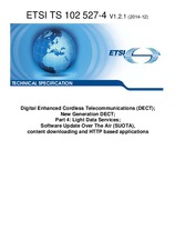 Preview ETSI TS 102527-4-V1.2.1 8.12.2014