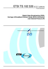 Preview ETSI TS 102539-V1.2.1 1.4.2008