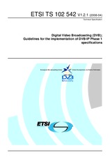 Preview ETSI TS 102542-V1.2.1 1.4.2008