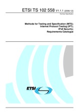 Preview ETSI TS 102558-V1.1.1 21.12.2006