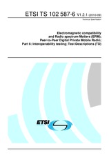 Preview ETSI TS 102587-6-V1.2.1 2.9.2010