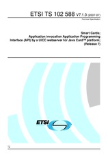 Preview ETSI TS 102588-V7.1.0 31.7.2007
