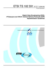 Preview ETSI TS 102591-V1.2.1 25.6.2009