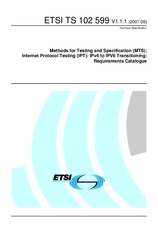 Preview ETSI TS 102599-V1.1.1 17.9.2007