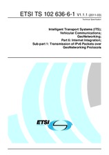 Preview ETSI TS 102636-6-1-V1.1.1 30.3.2011