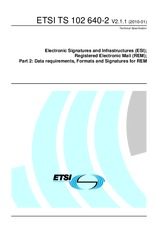 Preview ETSI TS 102640-2-V2.1.1 18.1.2010
