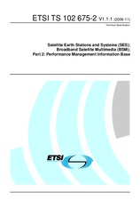 Standard ETSI TS 102675-2-V1.1.1 27.11.2009 preview