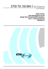 Standard ETSI TS 102694-1-V7.1.0 28.10.2010 preview