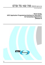 Standard ETSI TS 102705-V9.0.0 27.10.2010 preview