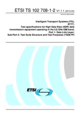 Standard ETSI TS 102708-1-2-V1.1.1 23.3.2010 preview