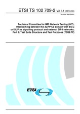 Standard ETSI TS 102709-2-V3.1.1 16.6.2010 preview