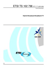 Standard ETSI TS 102796-V1.1.1 11.6.2010 preview