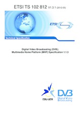 Standard ETSI TS 102812-V1.3.1 9.5.2012 preview