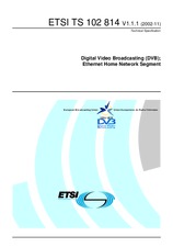 Standard ETSI TS 102814-V1.1.1 5.11.2002 preview