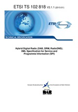 Standard ETSI TS 102818-V3.1.1 20.1.2015 preview
