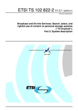 Standard ETSI TS 102822-2-V1.3.1 23.1.2006 preview