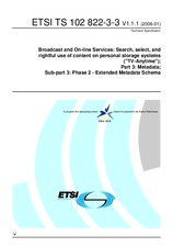 Standard ETSI TS 102822-3-3-V1.1.1 23.1.2006 preview