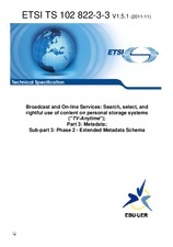 Standard ETSI TS 102822-3-3-V1.5.1 7.11.2011 preview