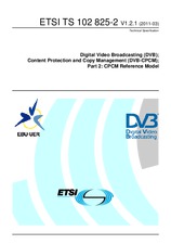 Standard ETSI TS 102825-2-V1.2.1 23.3.2011 preview