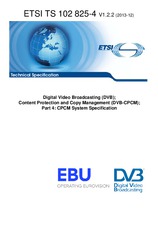 Standard ETSI TS 102825-4-V1.2.2 9.12.2013 preview