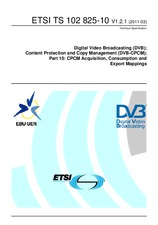 Standard ETSI TS 102825-10-V1.2.1 23.3.2011 preview