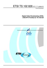 Standard ETSI TS 102826-V1.1.1 18.7.2008 preview