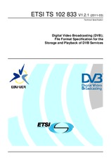 Standard ETSI TS 102833-V1.2.1 23.3.2011 preview