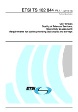 Standard ETSI TS 102844-V1.1.1 4.10.2010 preview