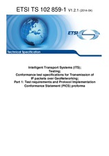 Standard ETSI TS 102859-1-V1.2.1 7.4.2014 preview