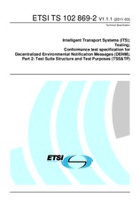Standard ETSI TS 102869-2-V1.1.1 31.3.2011 preview