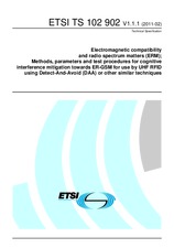 Standard ETSI TS 102902-V1.1.1 9.2.2011 preview