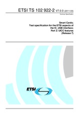 Standard ETSI TS 102922-2-V7.0.0 23.3.2011 preview