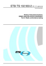 Standard ETSI TS 102933-2-V1.1.1 13.12.2010 preview