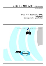 Standard ETSI TS 102979-V1.1.1 26.6.2008 preview