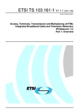 Standard ETSI TS 103161-1-V1.1.1 27.6.2011 preview